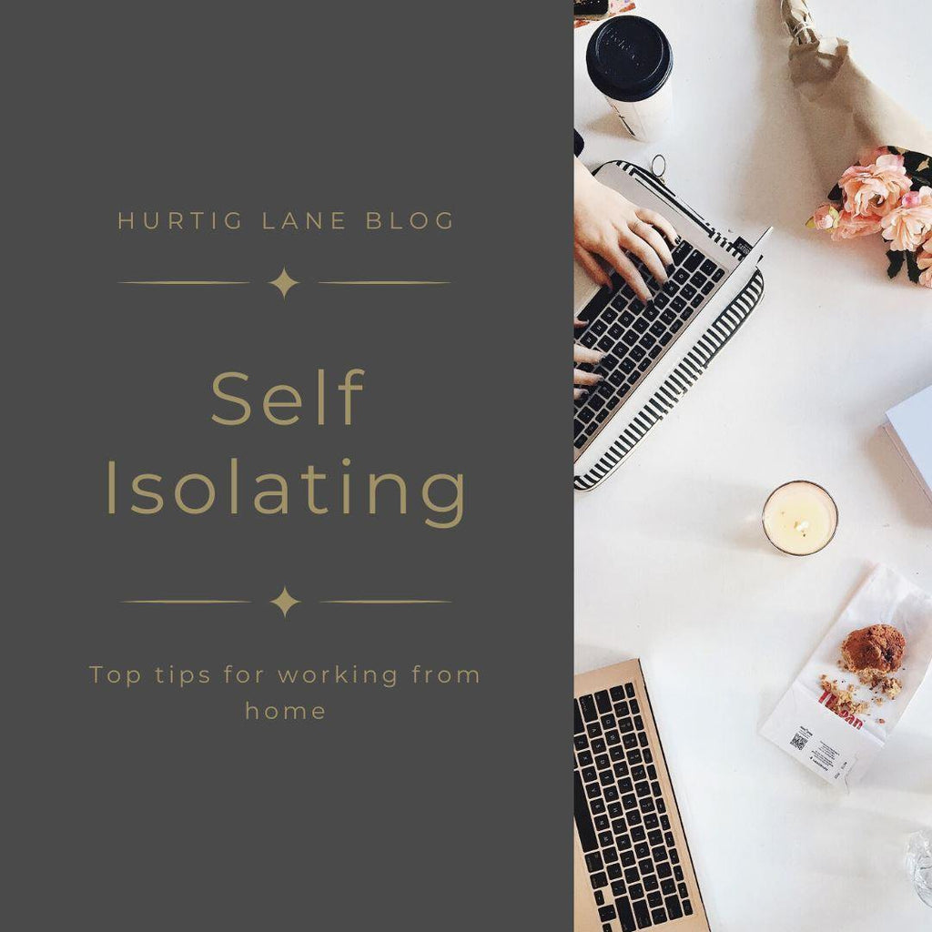 Top tips for working at home during self isolation