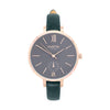 Amalfi Petite Stainless Steel Watch Rose Gold, Grey & Silver - Hurtig Lane - sustainable- vegan-ethical- cruelty free