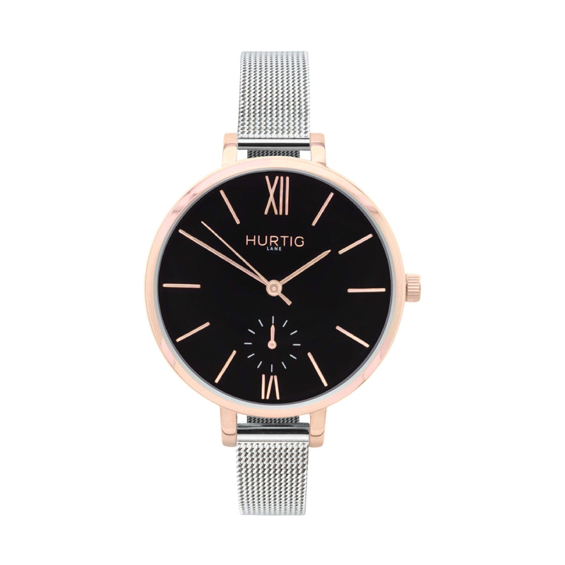 sustainable stainless steel mesh watch